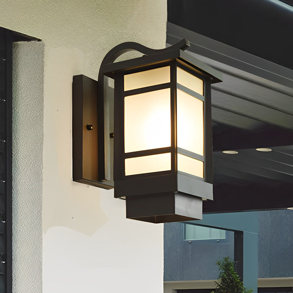 Owner Vintage LED Retro Glass Outdoor Wall Lamp