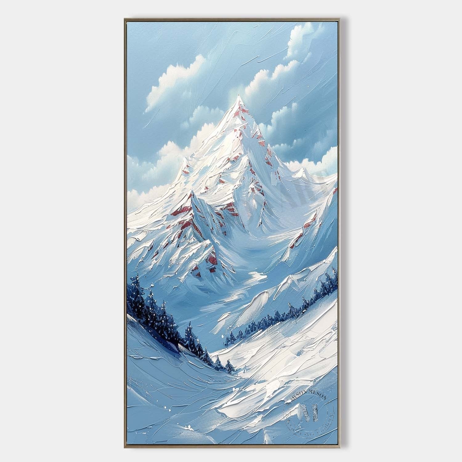 Plaster Art Texture Painting SG336 - Neutralighting