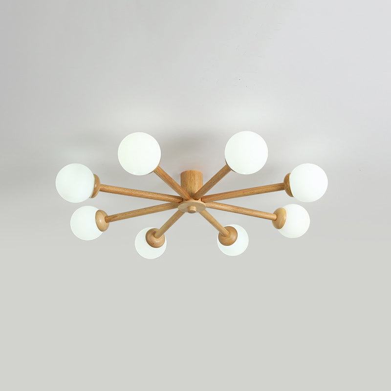 Muto Ceiling Light, Dimmable 6/8 Head - Neutral Decor