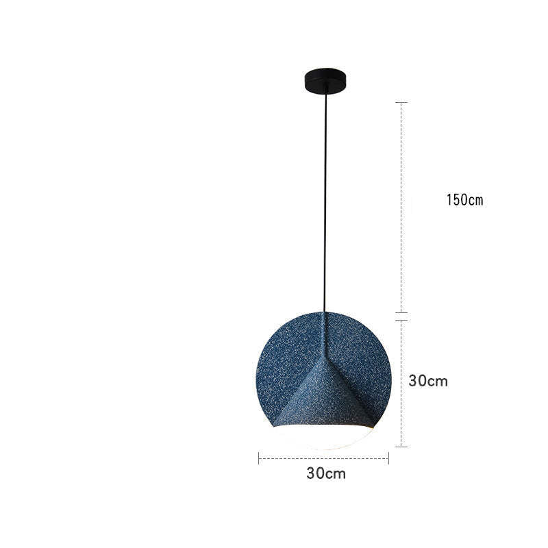 Arisha Modern LED Colorful Shade Hanging Pendant Light - Neutral Decor