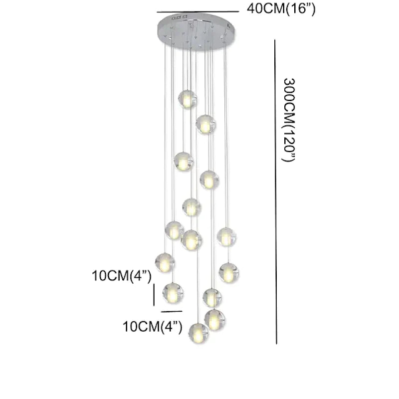 Valentina Modern Multi Clean Globe Pendant Light, Foyer - Neutral Decor