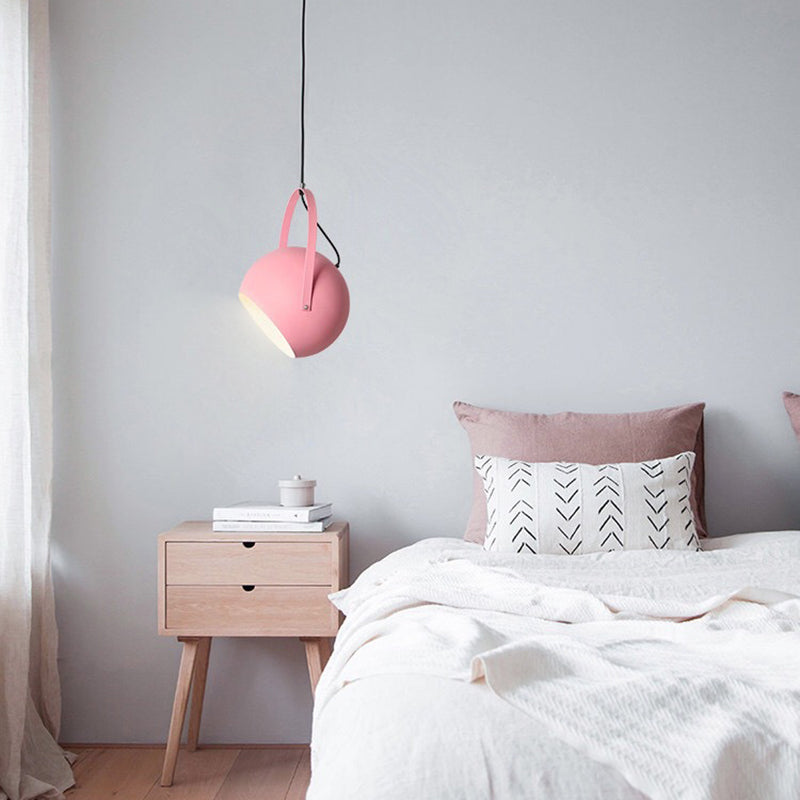 Aira Colorful Art Deco Pendant Light, Spherical, Bedroom - Neutral Decor