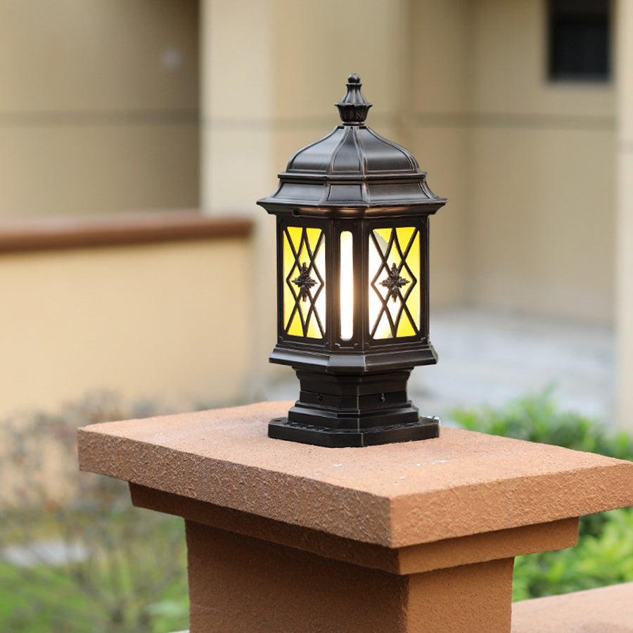 Wise Modern Waterproof Outside Pillar Lights