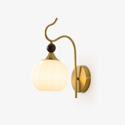 Dimze Curved Wall Sconce-Neutral Decor