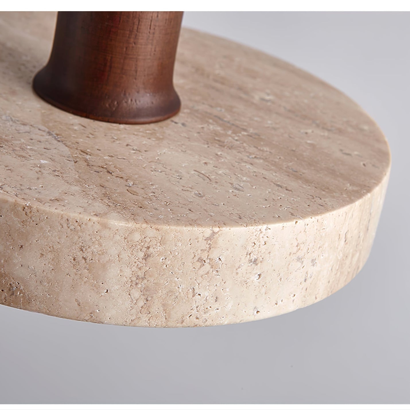 Varix Travertine Pendant Light-Neutral Decor