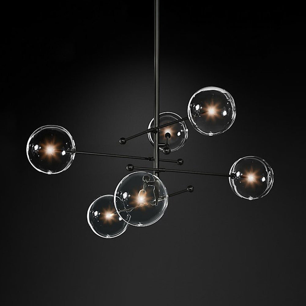 Valentina Modern Nordic Clear Bubble Pendant Light - Neutral Decor