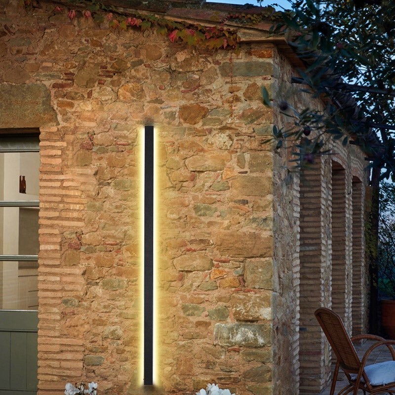 Emma Linear Modern Outdoor Wall Lights