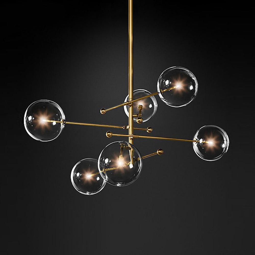 Valentina Modern Nordic Clear Bubble Pendant Light - Neutral Decor
