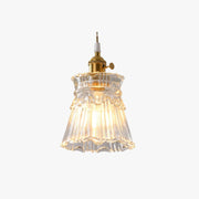 Valentina Art Deco Blown Brass & Glass Pendant Light, 7 Styles - Neutral Decor