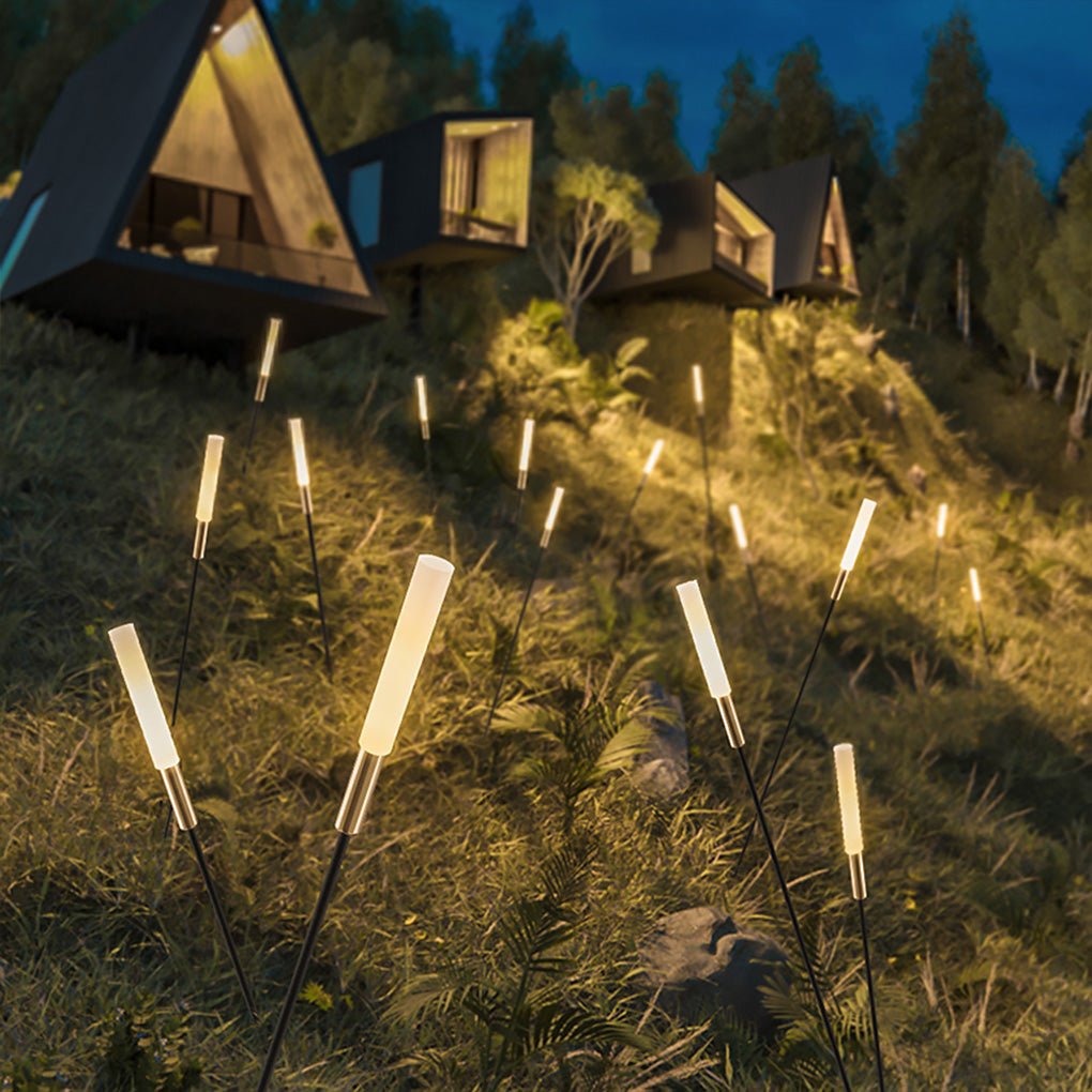 Monica Reed Cattail Landscaping Steel Outdoor Lawns Lighting