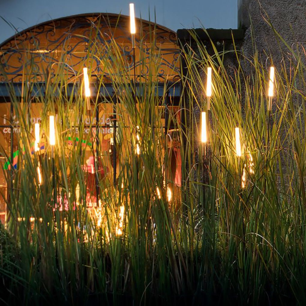 Monica Reed Cattail Landscaping Steel Outdoor Lawns Lighting