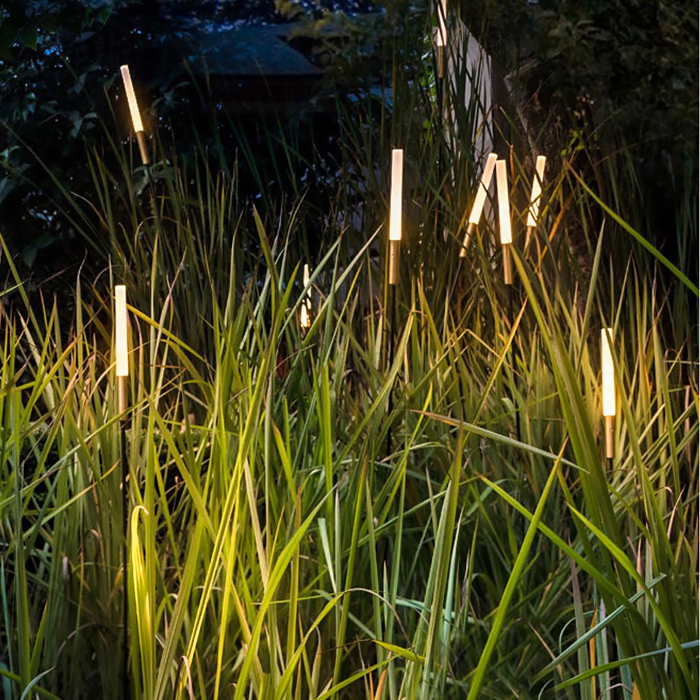 Monica Reed Cattail Landscaping Steel Outdoor Lawns Lighting