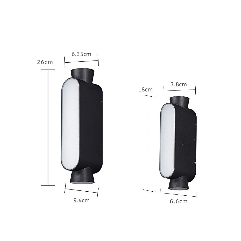 Femaly LED Modern Outdoor Wall Sconce Lighting