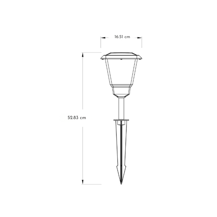 Graceful Modern Minimalist Outdoor Lawn Lights