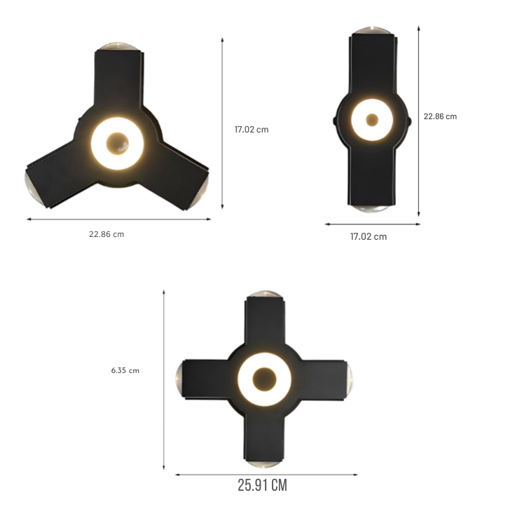 Jlia Creative LED Outdoor Wall Washer Lights