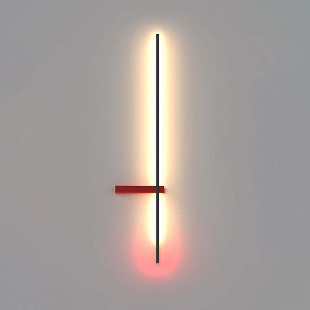 Arisha Minimalist Linear Wall Lamp Multi-Color Linear - Neutral Decor