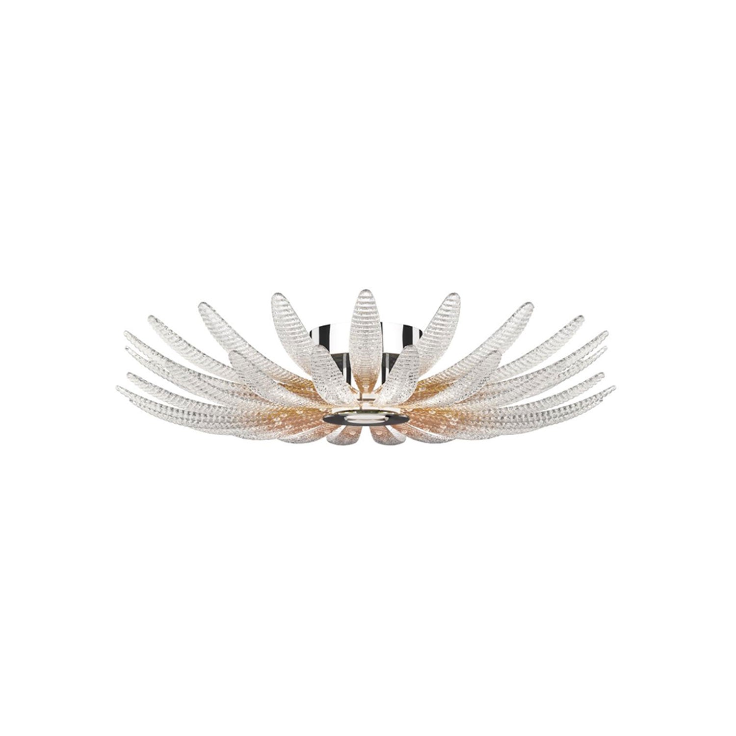Aurelia Glass Petal Ceiling Light-Neutral Decor