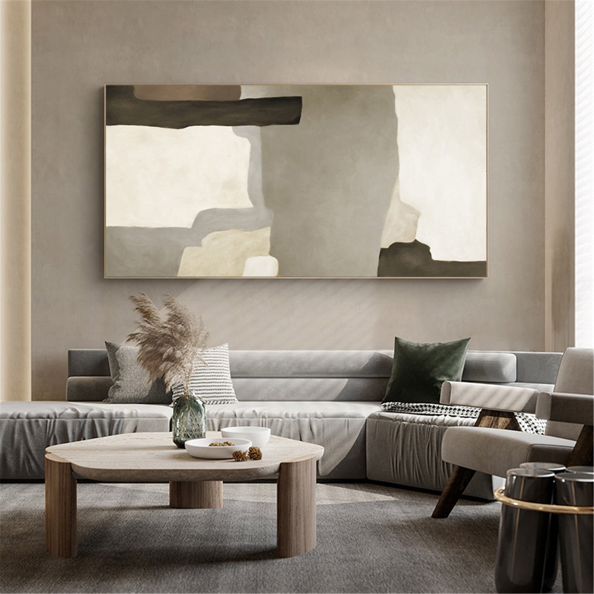 Luxury Abstract Painting ABAP13 - Neutralighting