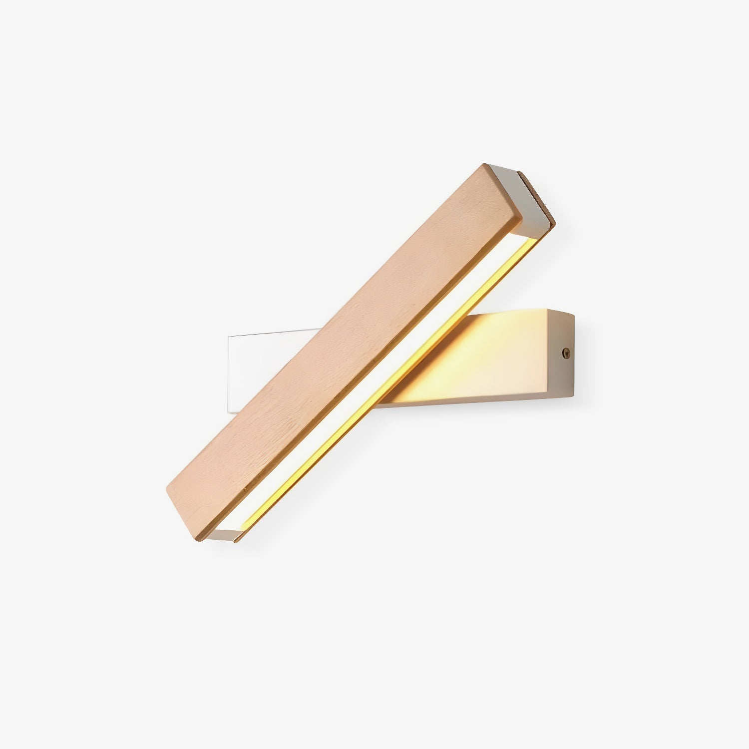 Nave Wood & Acrylic Wall Light-Neutral Decor