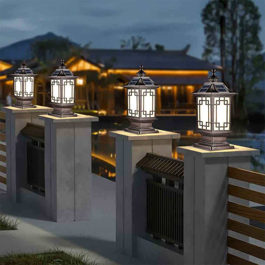Jeroe Three Color Temperature Outdoor Pillar Light
