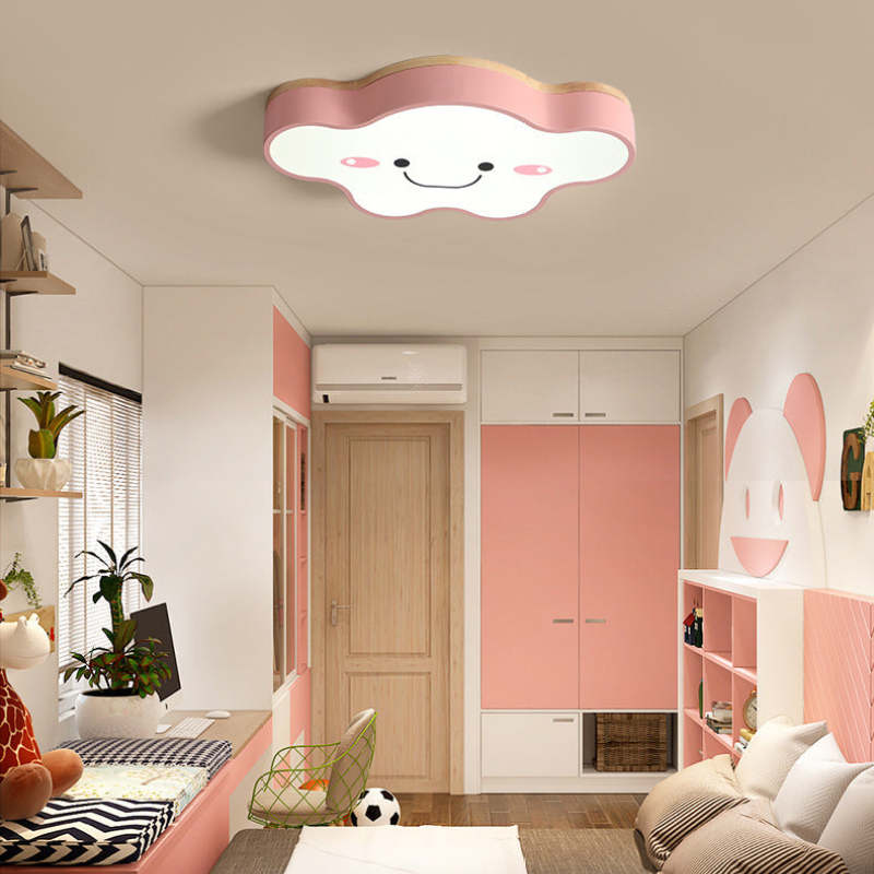 Arisha Creative Art Cloud LED Ceiling Light for Kids Room - Neutral Decor