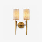 Fentonwick Alabaster Twin Sconce