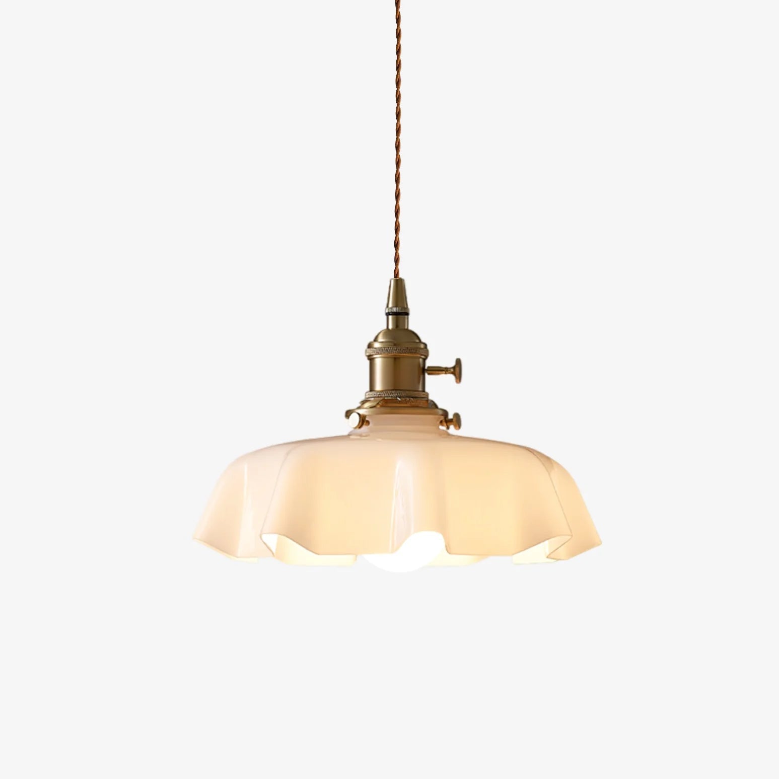 Lustra Pendant Light French Flower for Dining Room-Neutral Decor