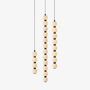 Lyra Modern Alabaster Pendant Light-Neutral Decor
