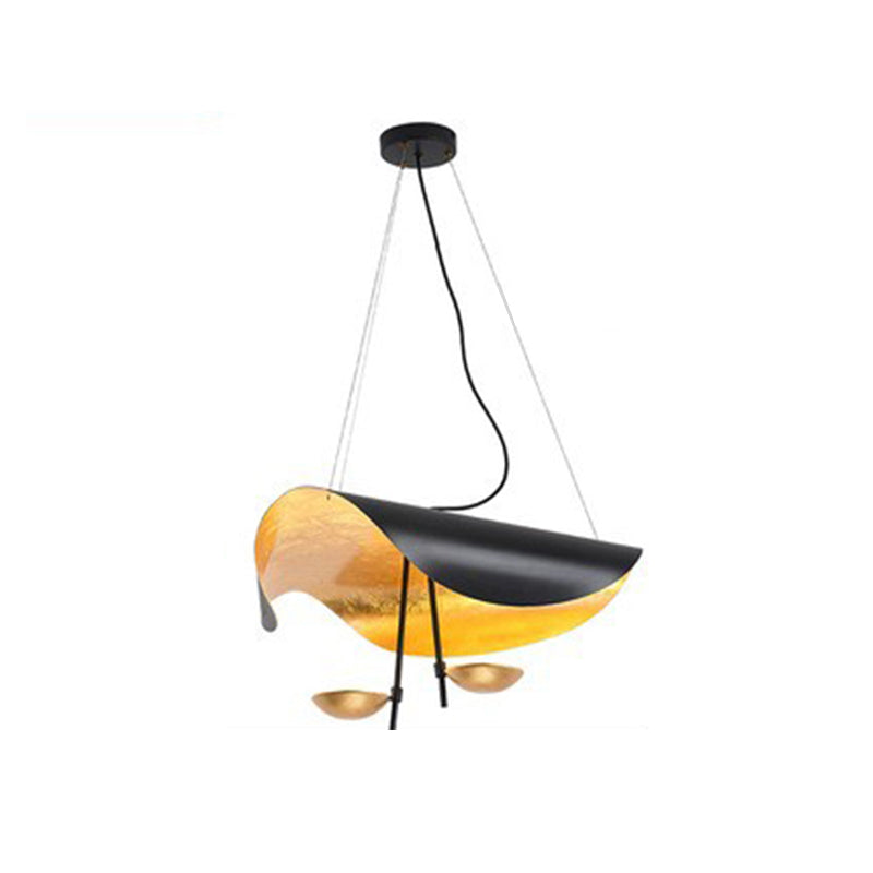Airsha Pendant Light 3 Colour, Gold Foil Pendant Lights - Neutral Decor