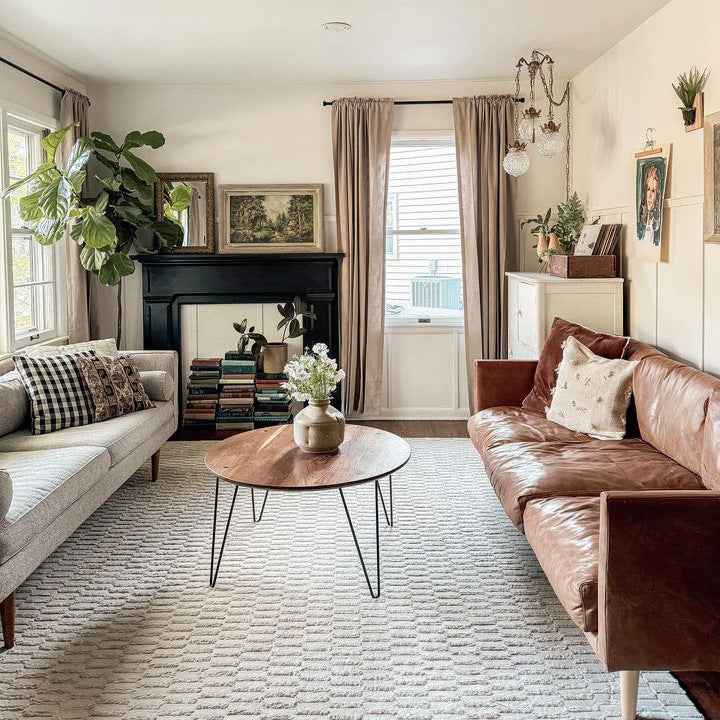 Jenna Linen Curtains & Drapes Soft Top-Neutral Decor