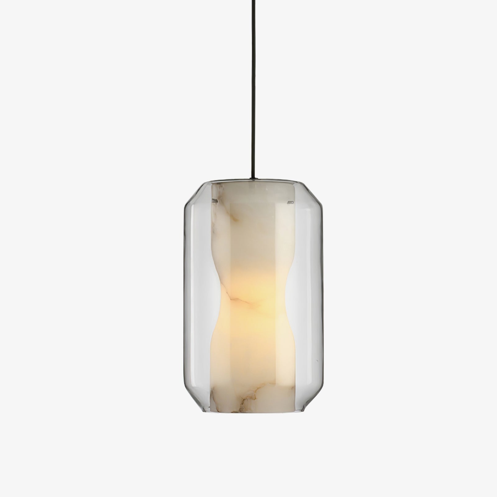 Elaris Alabaster Pendant Light-Neutral Decor