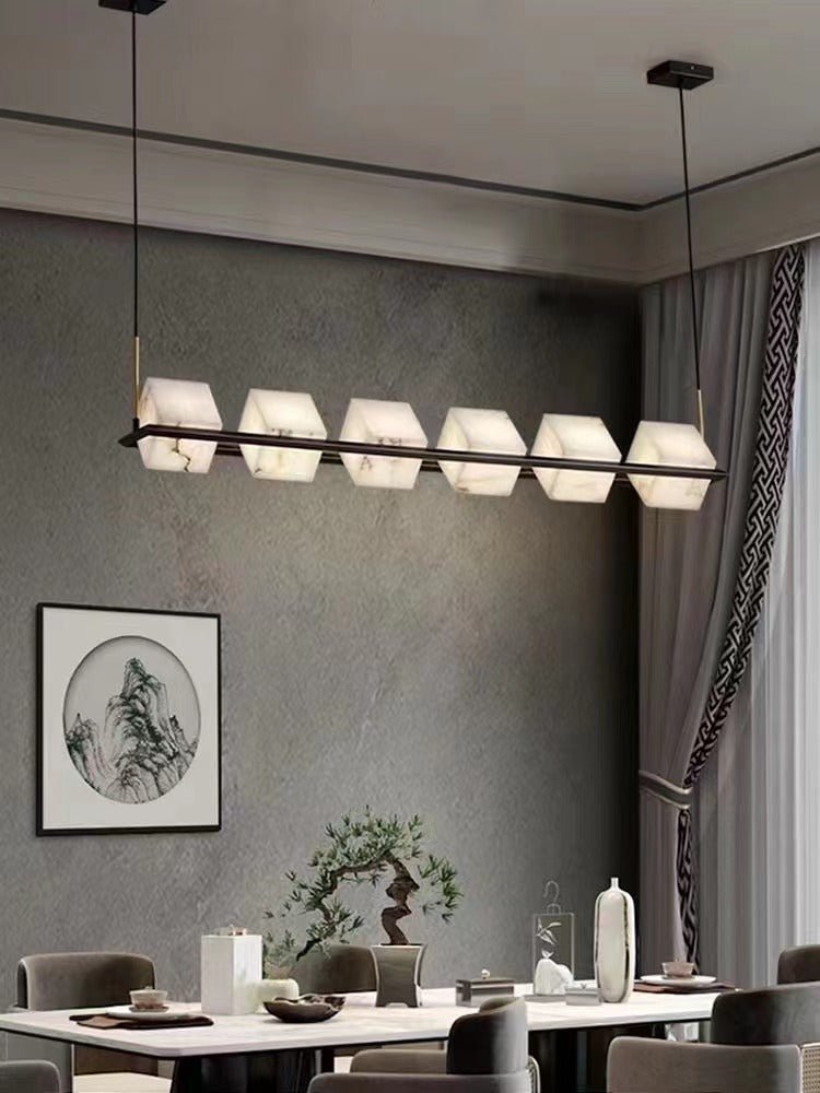 Nena Ciraeor Glass Chandelier-Neutral Decor