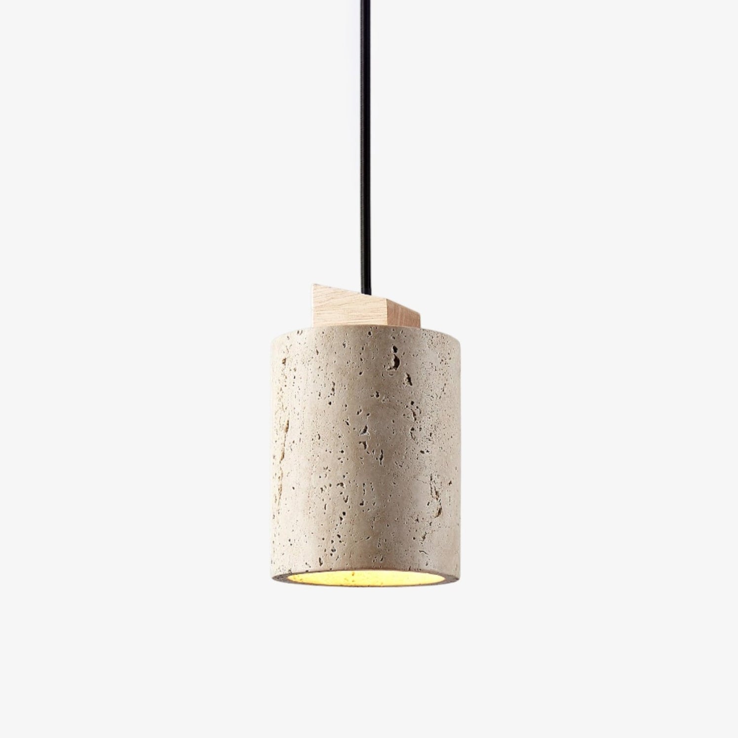 Opal Cylinder Pendant Lamp-Neutral Decor