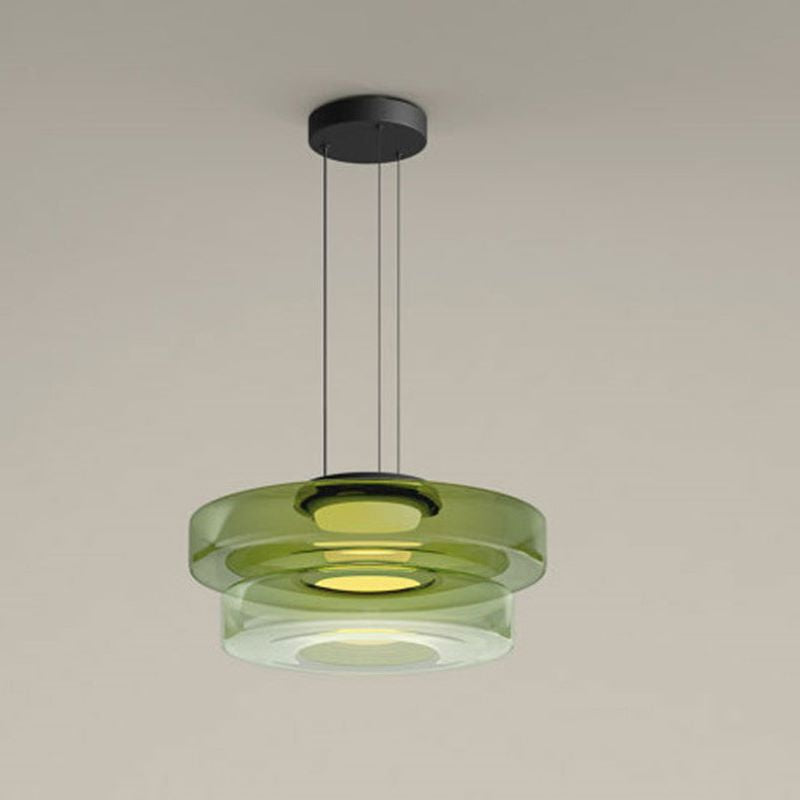 Jojo Glass Pendant Light Multi-tiered Structure - Neutral Decor