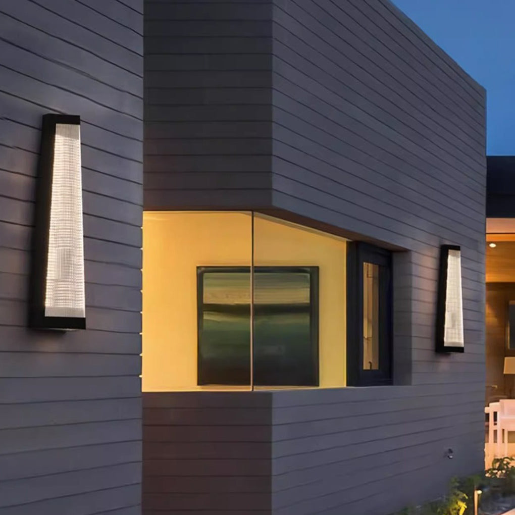 Hilda Striped LED Modern Outdoor Wall Lights Fixture