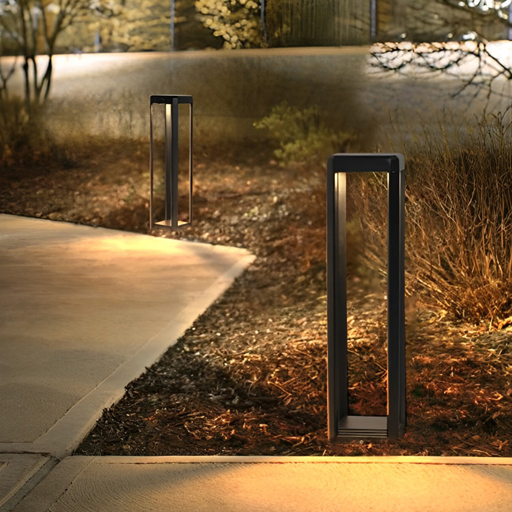 Liz Modern Solar Durable Minimalist Outdoor Pathway Light