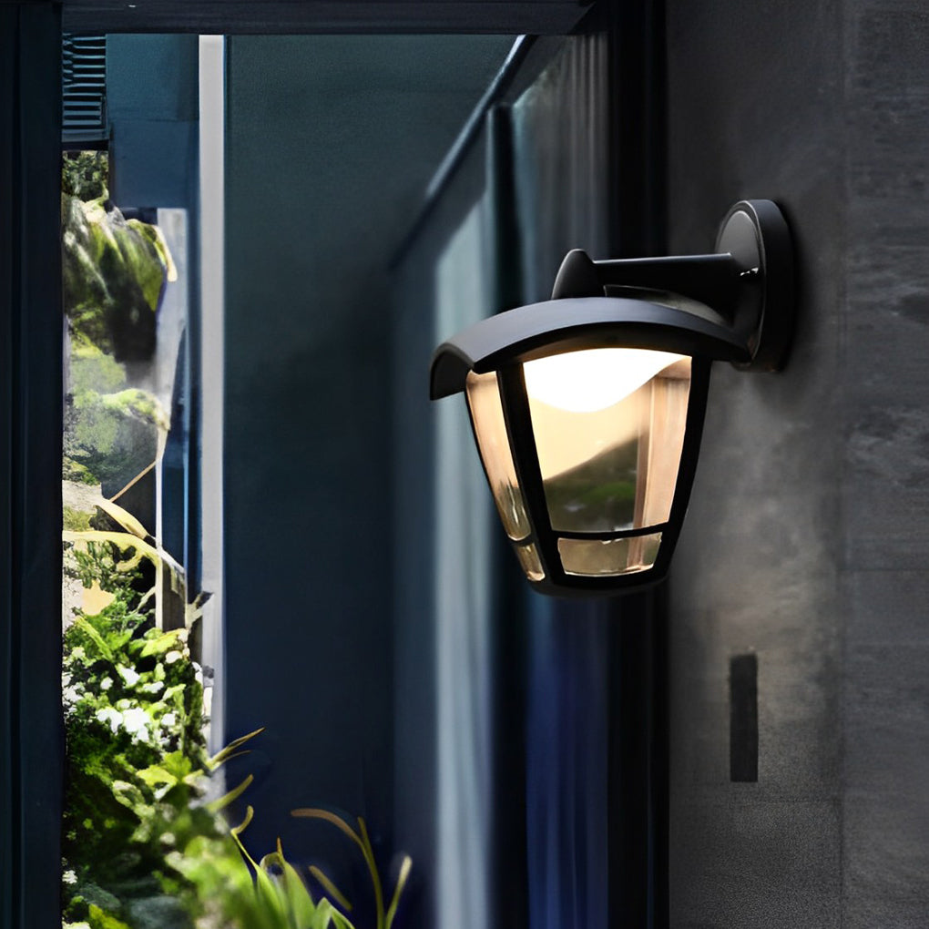 Stuart Retro Vintage Plug in Outdoor Wall Lamp