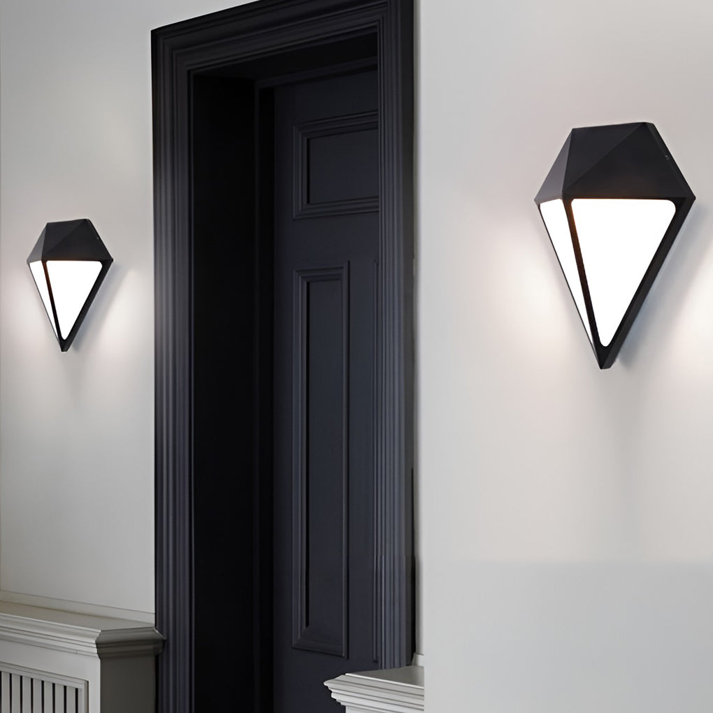 Sherwin Creative Geometric Outdoor Wall Lamp