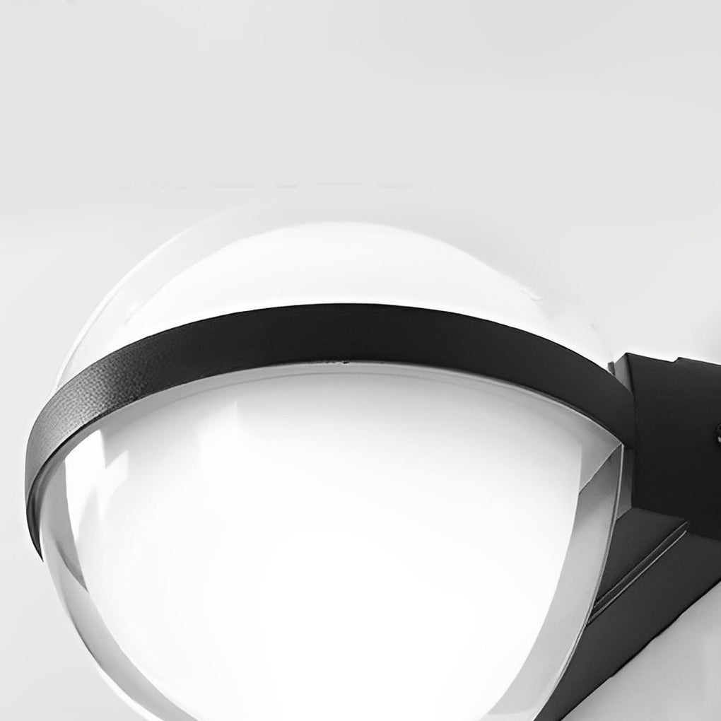 Sirea Creative Round LED Outdoor Wall Lamp