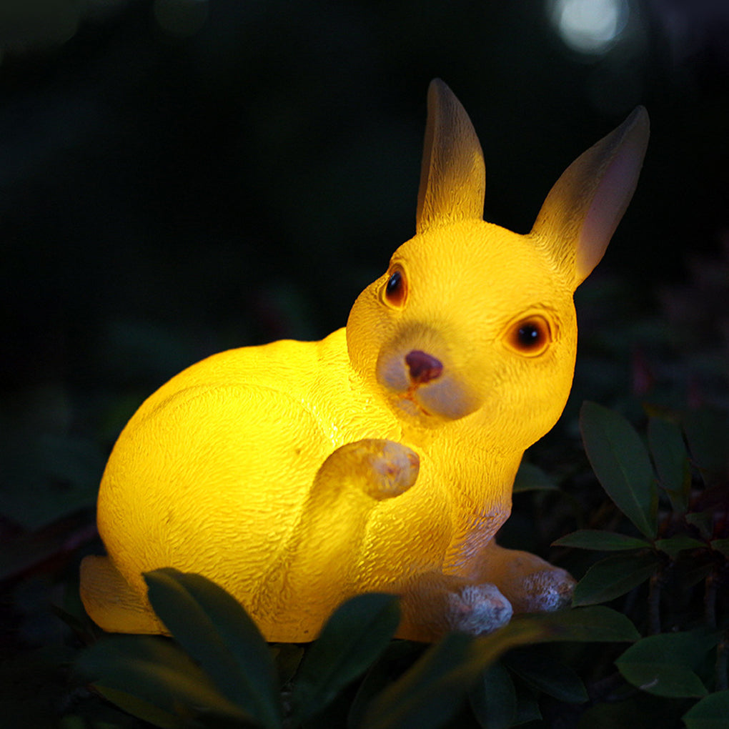 Trcy Small Animal LED Modern Resin Outdoor Lamp