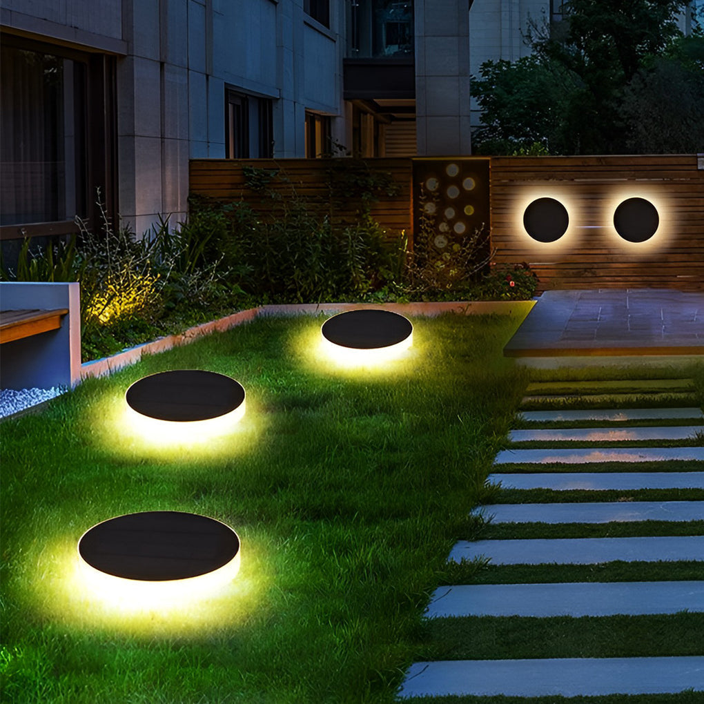 Imogene Seamless Disk Elegant LED PC Outdoor Light