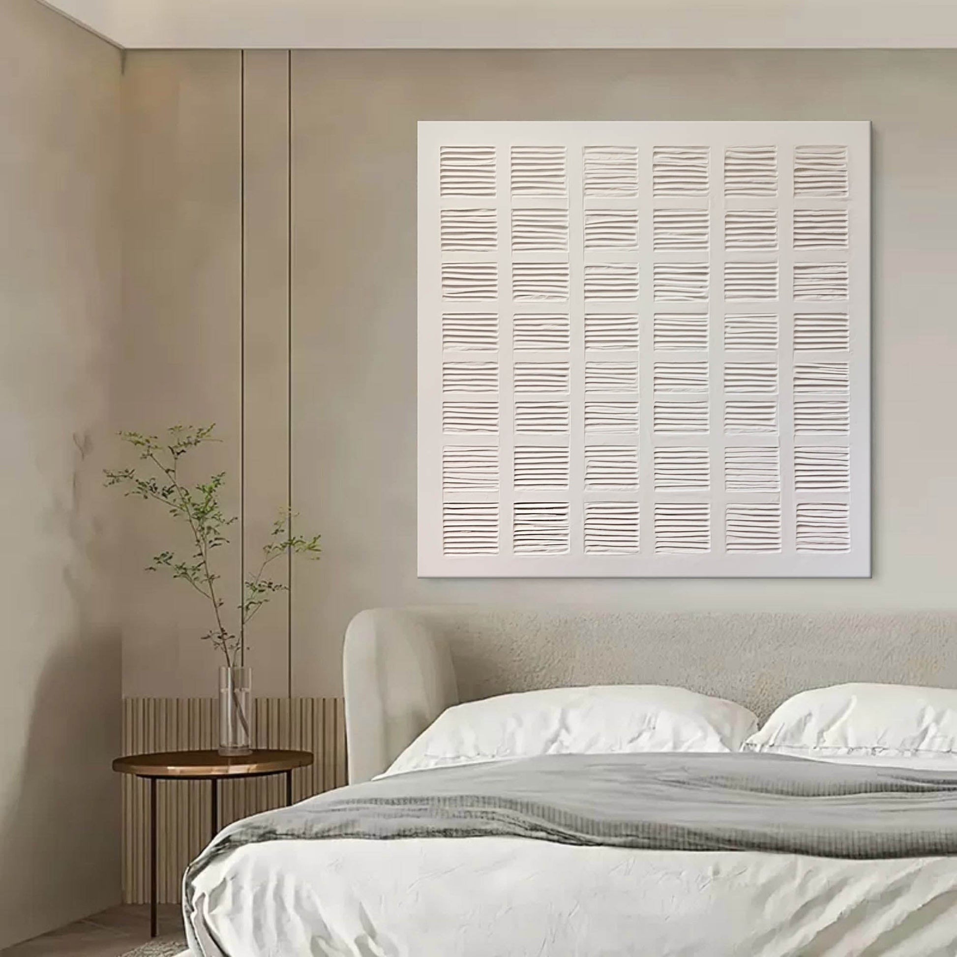 Plaster Art Texture Painting SG229 - Neutralighting