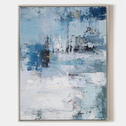 BLue Abstract Painting ABAV86 - Neutralighting