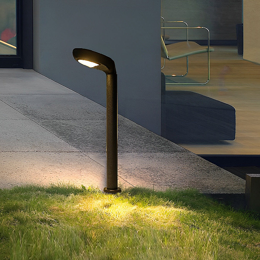 Vnia Minimalist Powered Sleek Outdoor Lawn Lamp