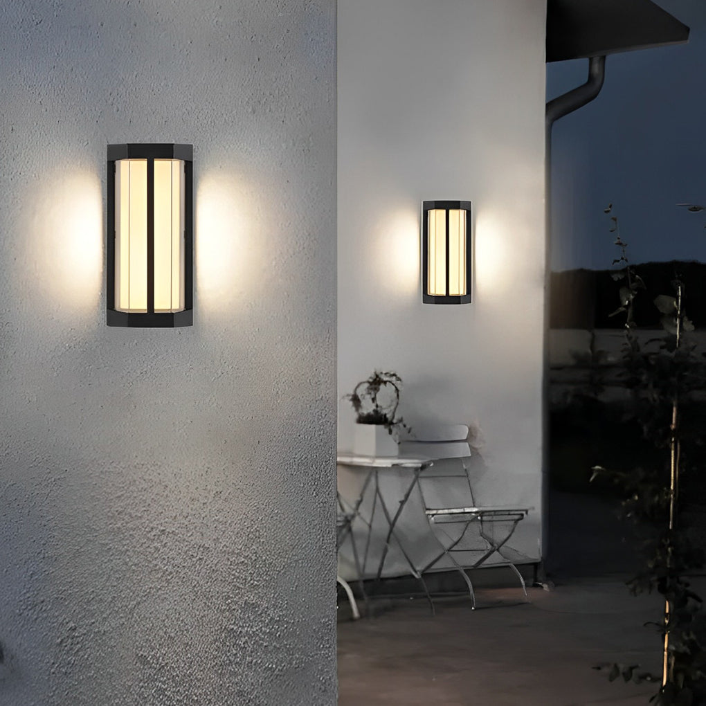Peggy Double LED Modern Outdoor Wall Lights