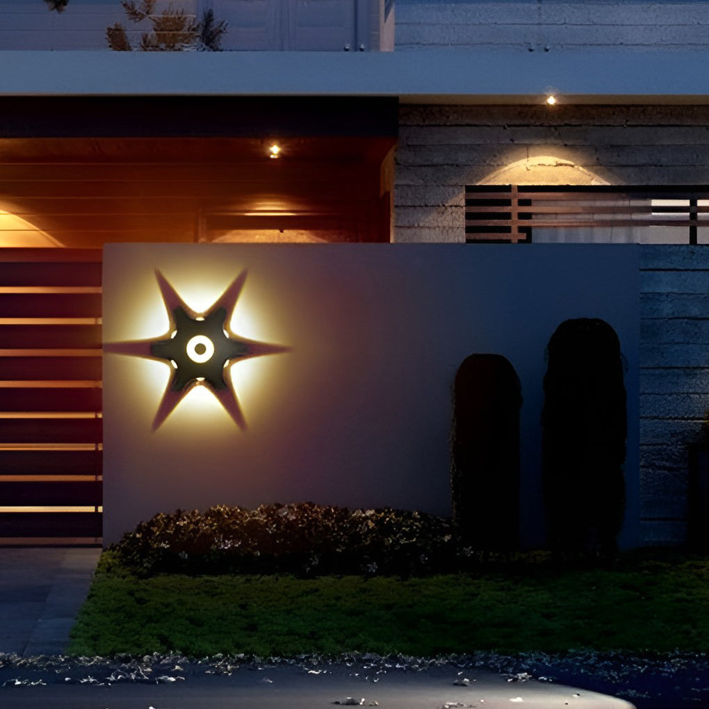 Joyn Flower Nordic Outdoor Wall Washer Lights