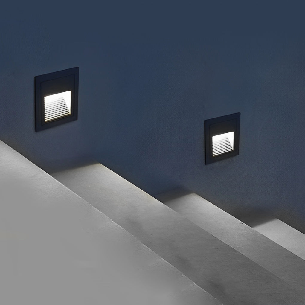 Thuder Visual Recessed LED Modern Outdoor Step Lights