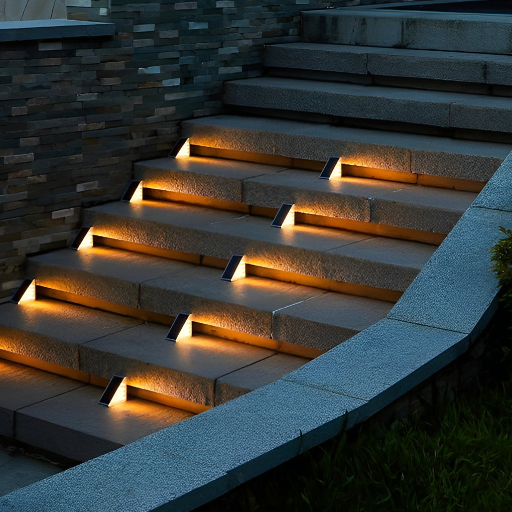 Ebenezer Triangle Automatic Wire-Free Modern ABS Outdoor Lights