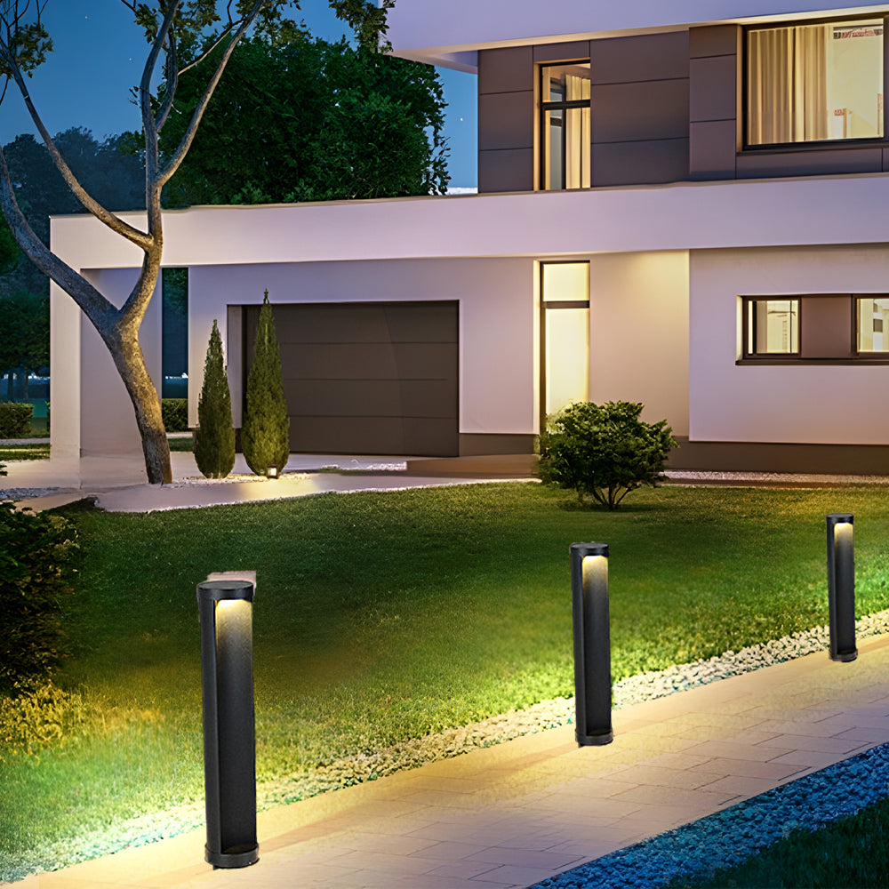 Scarlett Modern Cylinder Lawn Outdoor Lamp