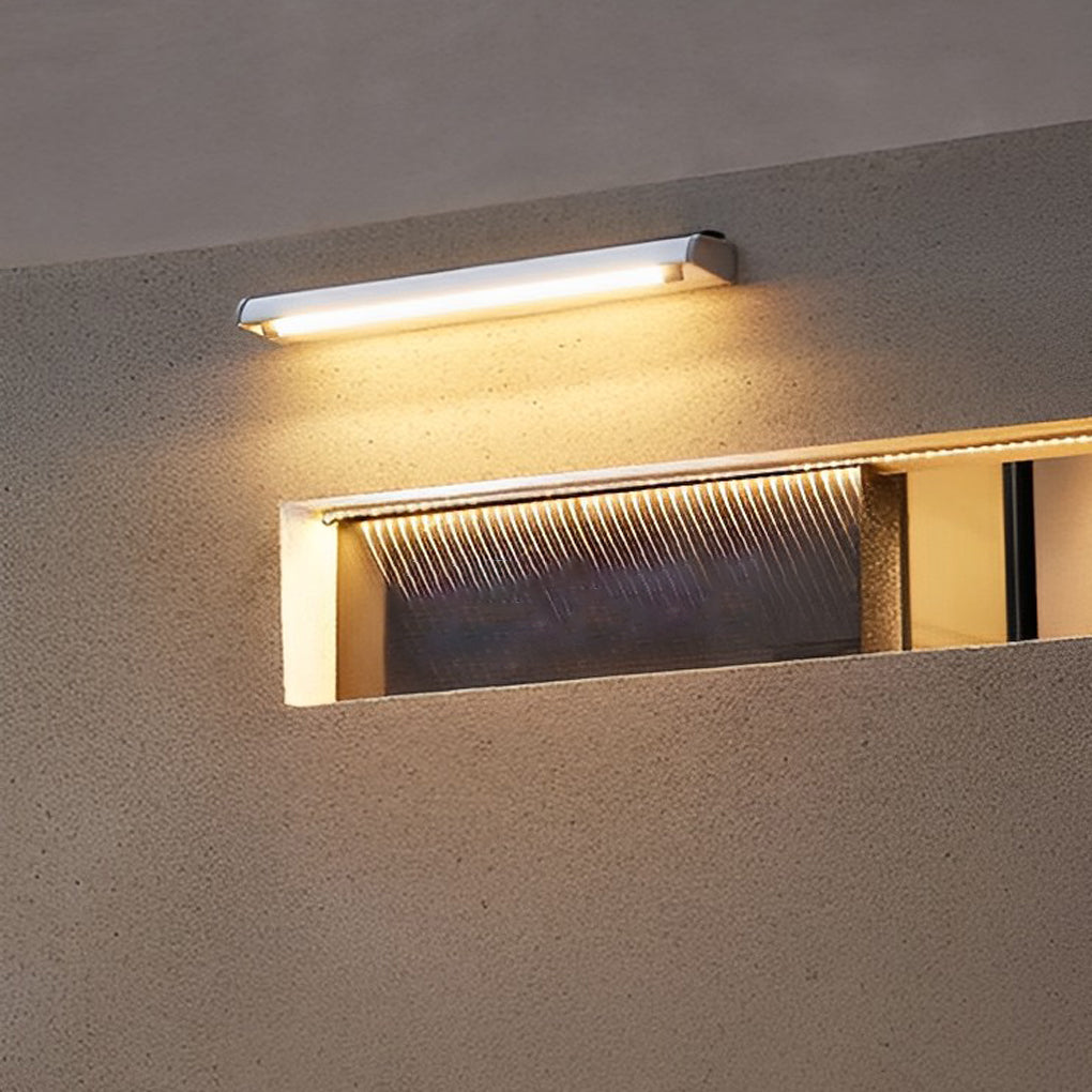 Jennifer Rectangular LED Modern Outdoor Wall Lamp